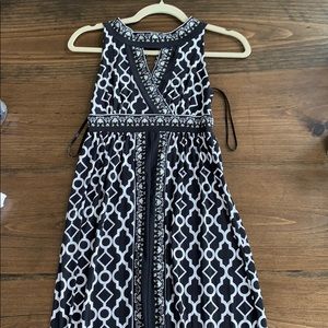 Patterned Maxi Dress